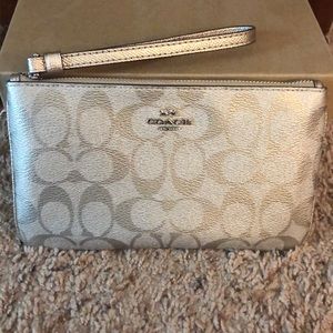 Coach wristlet